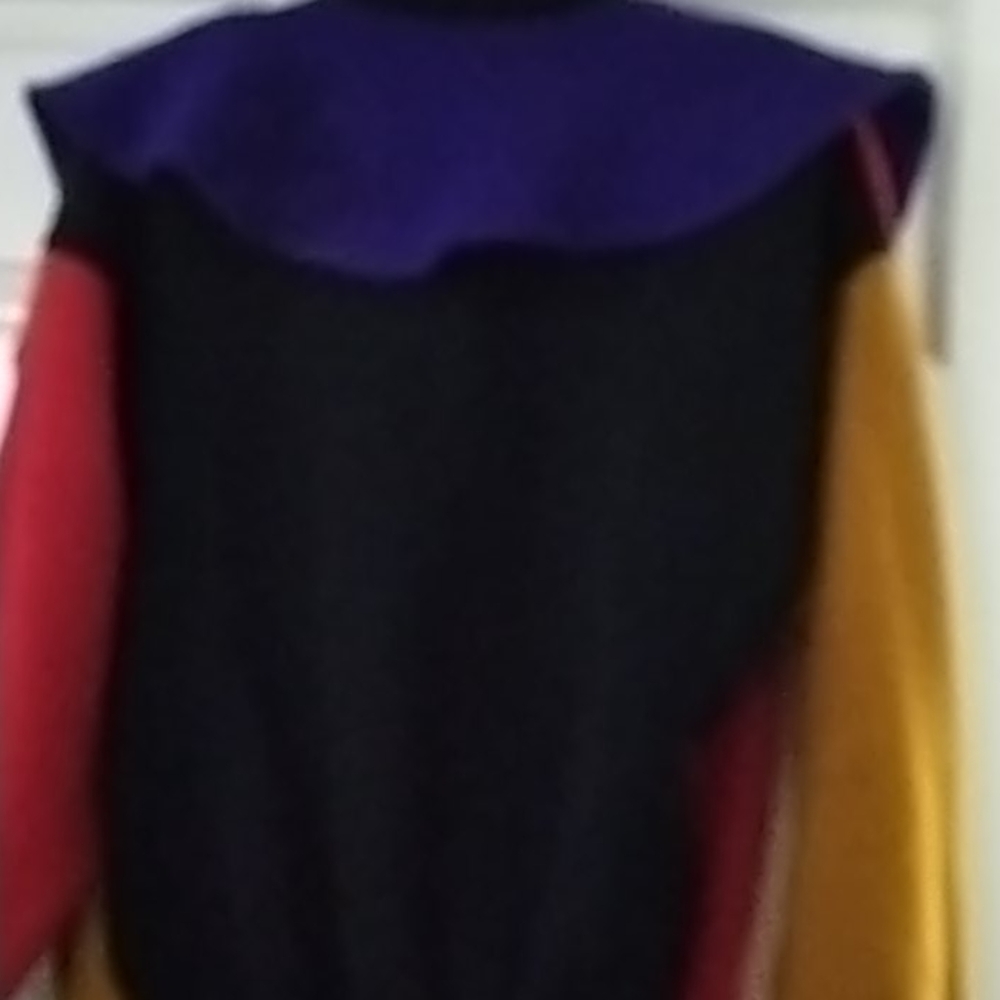 Crericci vintage multi-colored sweater - Picture 7 of 8